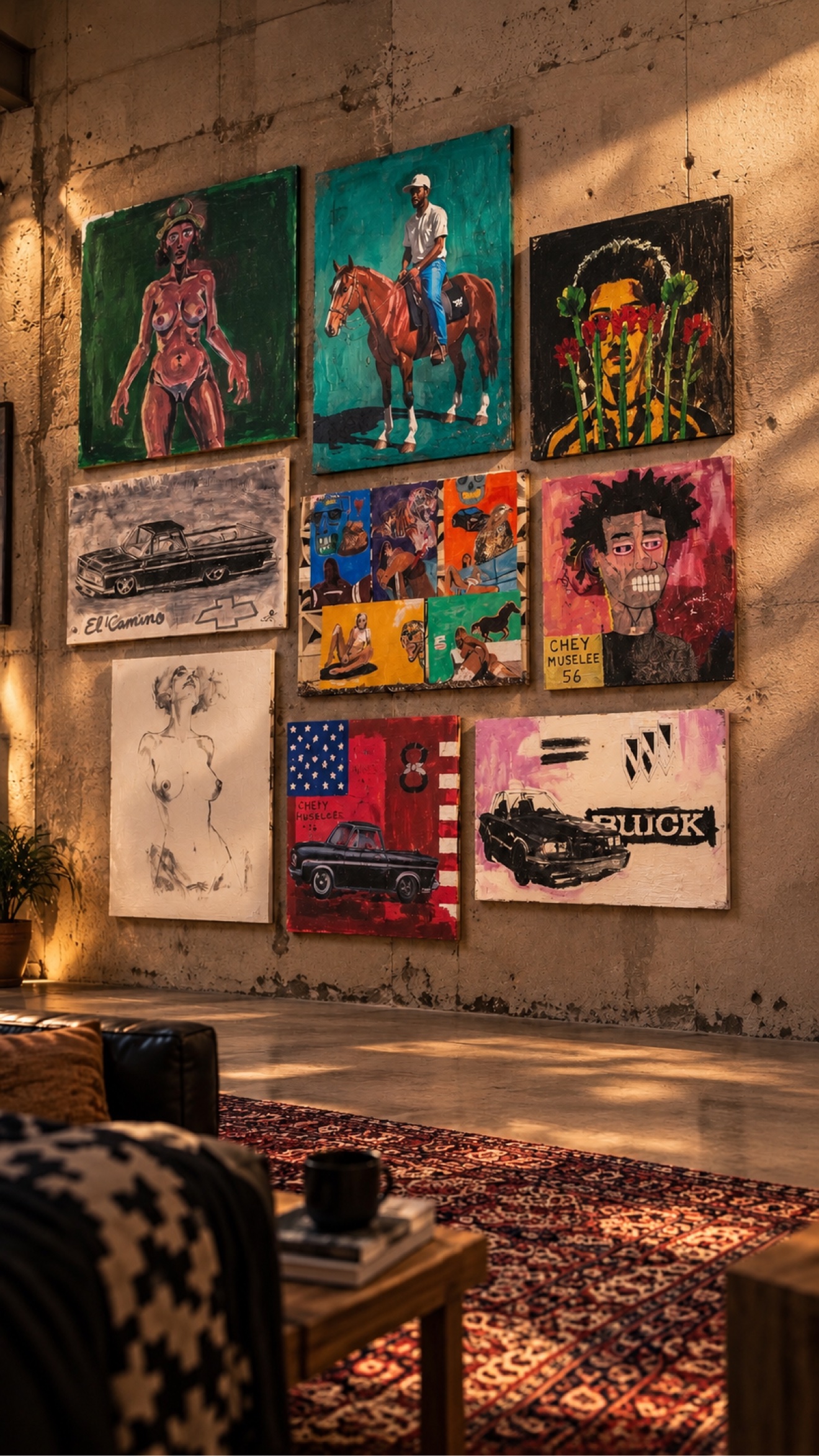The gallery wall
